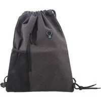 Blusmart Turnbeutel Kordelzug Sportbeutel mit Außenreißverschluss (Große Kapazität Bündel Kordel zug Tasche, Wasserdichten Rucksack), Für Outdoor, Wandern, Camping, Fitness usw.