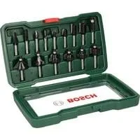 Wolfram-Carbide-Fräser-Set, 15-teilig 8mm Schaft