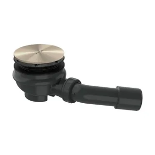 hansgrohe AXOR Staro Komplettset 42542820 Ablaufgarnitur für Duschwanne, brushed nickel