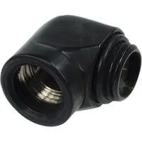 HF L-Verbinder G1/4 AG auf G1/4, Verbindung schwarz