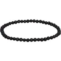 Lebensquelle Plus Armband Turmalin(Schörl), facettiertes Armband, 4 mm