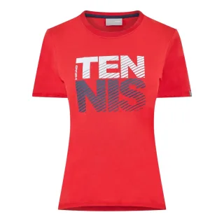 Head - "Club Lisa" T-Shirt für Damen, Rundhalsausschnitt (Rot)