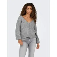 ONLY Strickjacke ONLADELE LS LACE MIX REVERS CARDI CC KNT