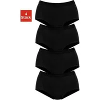 petite fleur by Lascana Taillenslip (4er-Pack) aus elastischer Baumwoll-Qualität