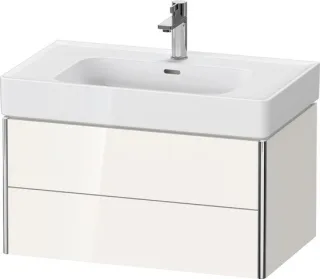 Duravit XSquare Waschtischunterbau wandhängend Weiß Hochglanz 784x470x397 mm - XS4399085850000 XS4399085850000
