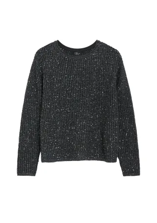 s.Oliver BLACK LABEL - Strickpullover grau - Gr. - 46