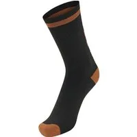hummel Sportsocken Elite Indoor Low schwarz/orange - 1 Paar