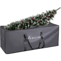 Salcar Aufbewahrungstasche für Weihnachtsbaum Künstlich − für zerlegbare Bäume bis zu 270 cm, 150 x 50 x 60 cm extra große Aufbewahrungstasche