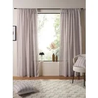 LeGer Home by Lena Gercke Gardine Zayla (1 St), Stangendurchzug, halbtransparent, Leinenoptik, Längsstreifen, Stangendurchzug, leichtes Material