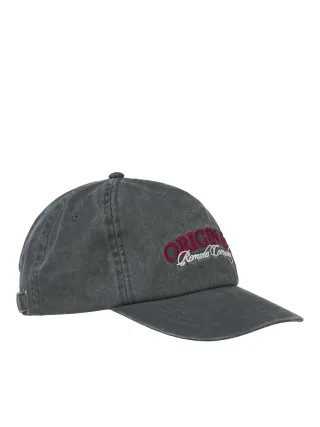 JACK&JONES - JACFRAME WASHED EMB CAP SN Black Beauty - Gr. - ONE SIZE
