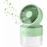 nsihing Handventilator 3-in-1 persönlicher Kühlventilator & Luftbefeuchter,mit LED-Nachtlicht, Kompakter USB-Tischventilator für Büro, Schlafzimmer & kleine Räume