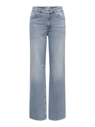 ONLY - ONLJUICY HW WIDE LEG DNM DOT661 Special Blue Grey Denim - Gr. - 32