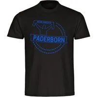 multifanshop T-Shirt Herren Paderborn - Meine Fankurve - Männer