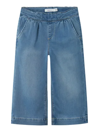 NAME IT - NMFBELLA WIDE JEANS 6485-TO NOOS medium blue denim - Gr. - 92