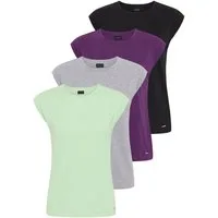 Laura Scott T-Shirt (4-er Pack) in modernen Farben