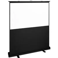 Fromm&Starck 188,5 x 203 cm Rolloleinwand 16:9 Projektionsleinwand Stativleinwand Pull-Up-Leinwand