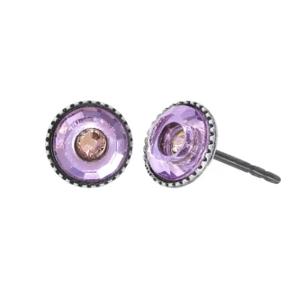 konplott - Ohrstecker - Donutissima violet