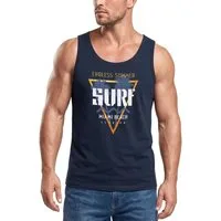 Neverless Tanktop Herren Tank-Top Surf Surfer Bedruckt Endless Summer Florida USA mit Print