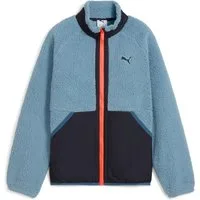 PUMA Allwetterjacke Puma Kinder Jacke Hybrid Sherpa Jacket 688405