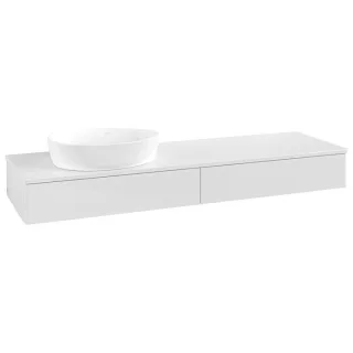 Villeroy & Boch Antao Waschtischunterschrank 1600x190x500mm L15010GF mit Beleuchtung FK/AP: GF/0