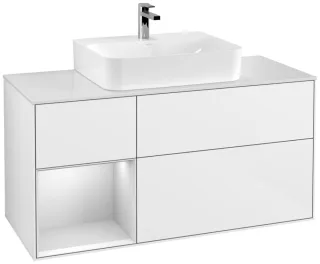 Villeroy & Boch Waschtischunterschrank Finion F16 1200x603x501mm WT mittig, F161MTGF F161MTGF