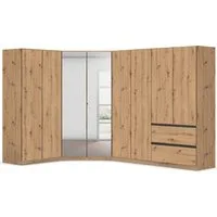rauch Schrank-Set Kleiderschrank Schrank Garderobe Wäscheschrank COSTA Größe 208x298 cm, (Set, 3-St., in 3 Ausstattungen BASIC/CLASSIC/PREMIUM), viel Platz, grifflose Front und Push-to-Open Funktion MADE IN GERMANY
