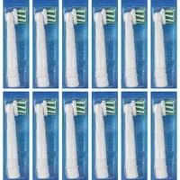 Oral-B Pro CrossAction Aufsteckbürsten 12er weiß, Frustfreie Umverpackung
