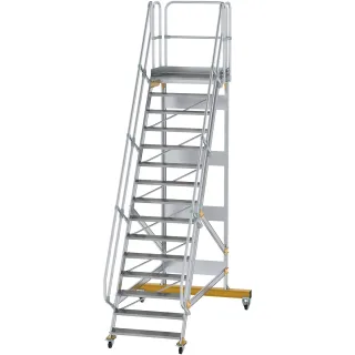 Munk Plattformtreppe fahrbar 60° Stufenbreite 1000 mm - 600755