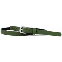 FRONHOFER Taillengürtel Damen Rindsleder (1-St) Schmal, versilbert, Made in Germany