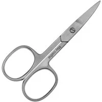 May Nagelschere für Linkshänder (9,5cm), Hochwertiger Edelstahl, Gebogene Klinge