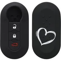 kwmobile Schlüsseltasche Autoschlüssel Hülle für Fiat Lancia (1-tlg), Schlüsselhülle Schlüssel Case Cover