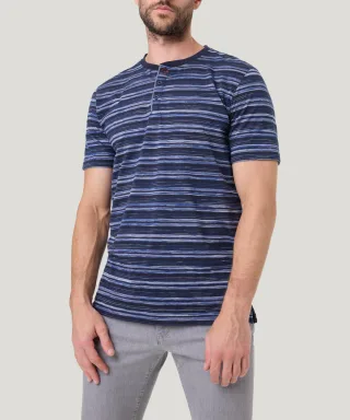 PIONEER - T-Shirt 1/2 night sky gestr. - Gr. - XL