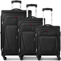 Wenger Trolleyset Beaumont, 4 Rollen, (3-teilig, 3 tlg), Polyester
