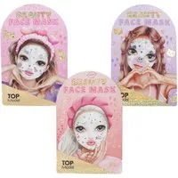 Depesche Gesichtsmaske TOPModel Beauty Tuchmaske – 1 von 3 Designs zufällig