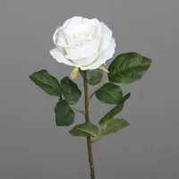 Kunstblume Rose, DPI, Höhe 48 cm, Farbe: Weiß