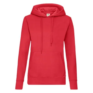 Fruit of the Loom - "Classic" Kapuzenpullover für Damen (Rot)
