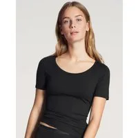 CALIDA Unterziehshirt Natural Comfort mit Rundhals und reduzierter Pillingbildung