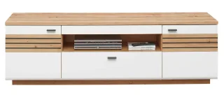Fresno TV Lowboard weiß