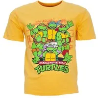 Teenage Mutant Ninja Turtles Print-Shirt Teenage Mutant Ninja Turtles Jungen T-Shirt Kurzarm Shirt 100% Baumwolle, Gr. 104 bis 134