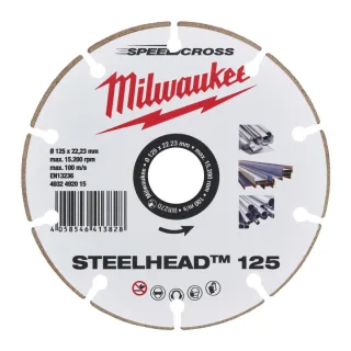 Milwaukee Diamanttrennscheibe DH STEELHEAD - 4932492015