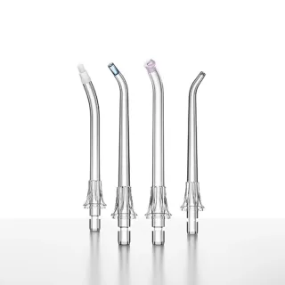 XIAOMI Mijia 2-Pack Water Flosser Replacement Tips 360° Rotating Oral Irrigator Nozzles for Daily Cleaning & Braces