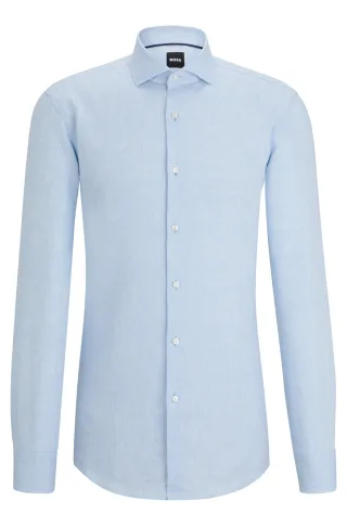 BOSS Menswear Black - H-HANK-spread-C1-222 light blue - Gr. - 45