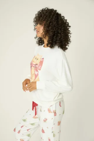 P.J. Salvage - l/s shirt off-white - Gr. - L