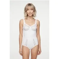 Susa Body Latina stark formend, Glitzer-Effekt, Spitze, ohne Bügel
