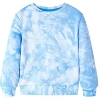 vidaXL Sweatshirt Kinder-Sweatshirt Hellblau 128
