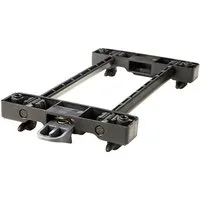 racktime Fahrrad-Gepäckträger System Adapter Lochabstand 195 x 100mm, ohne Schloss