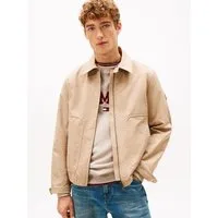 Tommy Hilfiger Blouson IVY normale Passorm, elastischer Bund am Saum, 2-Wege-Reißverschluss