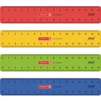 Baier Kindersitz Lineal Flexibles Lineal 15 cm aus Kunststoff sortiert, flexibel und unzerbrechlich
