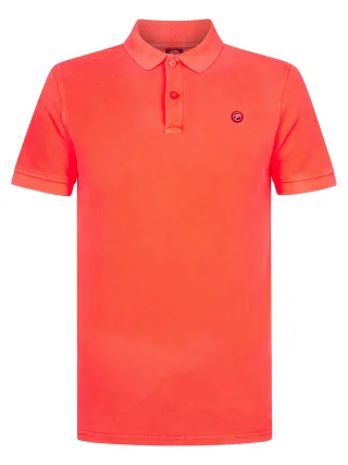 Petrol Industries - Klassisches Polo Dolphin Herren - Pink