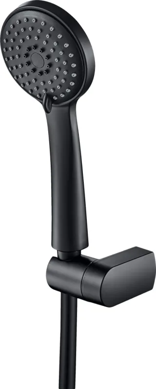 Neuesbad Serie 270 3-Funktionen 1-Punkt-Duschset, Schwarz NB1DENERN41K1